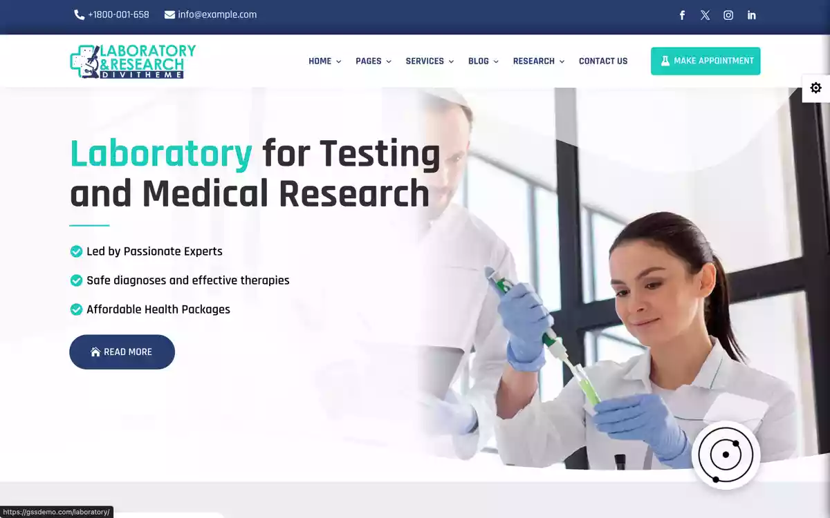 Laboratory Website